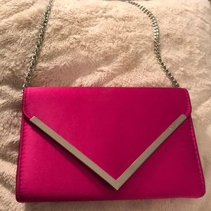 ALDO Handbag and Clutch - Hot Pink